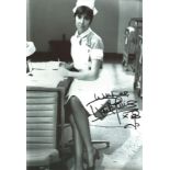 Anita Harris Carry on Doctor actor signed colour photo 12 x 8. English actress, singer and