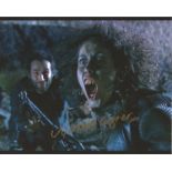 Nathalie Cuzner Signed 10 x 8 inch Colour Photo. Cuzner is best known as a creature actor and