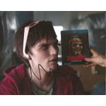 Nicholas Hoult actor signed colour photo 10 x 8 inch. Nicholas Caradoc Hoult is an English actor.