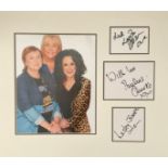 Birds of a Feather Linda Robson Pauline Quirke Lesley Joseph actor signature piece autograph