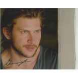 Greyston Holt actor signed colour photo 10 x 8 inch. Greyston Holt is a Canadian actor. He is