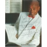 Danny Williams signed colour photo 10 x 8 inch dedicated. Good condition. All autographs come with a