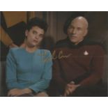 Tracee Cocco Star Trek The Next Generation signed colour photo 10 x 8 inch in shot with Captain