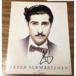 Jason Schwartzman Signed 10 x 8 inch Photo. Good condition. All autographs come with a Certificate