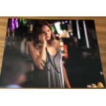 Malin Akerman Signed 10 x 8 inch Colour Photo. Good condition. All autographs come with a