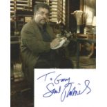 Saul Rubinek Signed 6x4 White Card With 10 x 8 inch Colour Photo. Good condition. All autographs