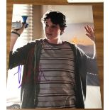 Miles Teller signed 10 x 8 inch Colour Photo. Michael James Vogel is an American actor and former