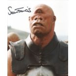 Sean Francis Chronicles of Narnia Cyclops actor signed colour photo 10 x 8 inch. Sean Francis is