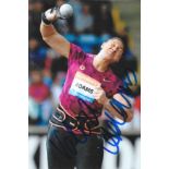 Olympics Valeria Adams signed 6x4 colour photo.