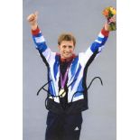 Olympics Jason Kenny signed 6x4 colour photo.