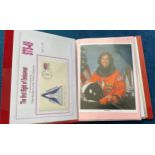 32 Space Exploration FDC with Stamps and FDI Postmarks, Housed in a Binder with Stunning NASA