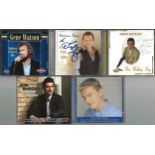 Collection of Five Signed CDs, Damien Bowe, John McNicholl, Jimmy Buckley, Gene Watson, Michael