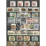 GB Mint Stamps Collectors Pack 1984 Good condition. All autographs come with a Certificate of