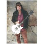 Phil Campbell Motorhead Music Signed 12 x 8 Colour Photograph. Good condition. All autographs come