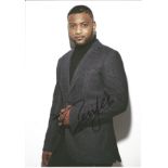 J B JLS Music Signed 12 x 8 Colour Photograph. Good condition. All autographs come with a