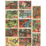 Batman collectors cards 50 cards from National Periodical Publications Inc 1966 and 20th Century Fox