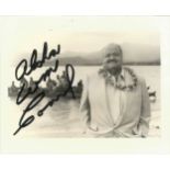 William Conrad signed 5x3 black and white photo. Good condition. All autographs come with a