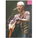 Graham Gouldman 10CC Music Signed 12 x 8 Colour Photograph. Good condition. All autographs come with