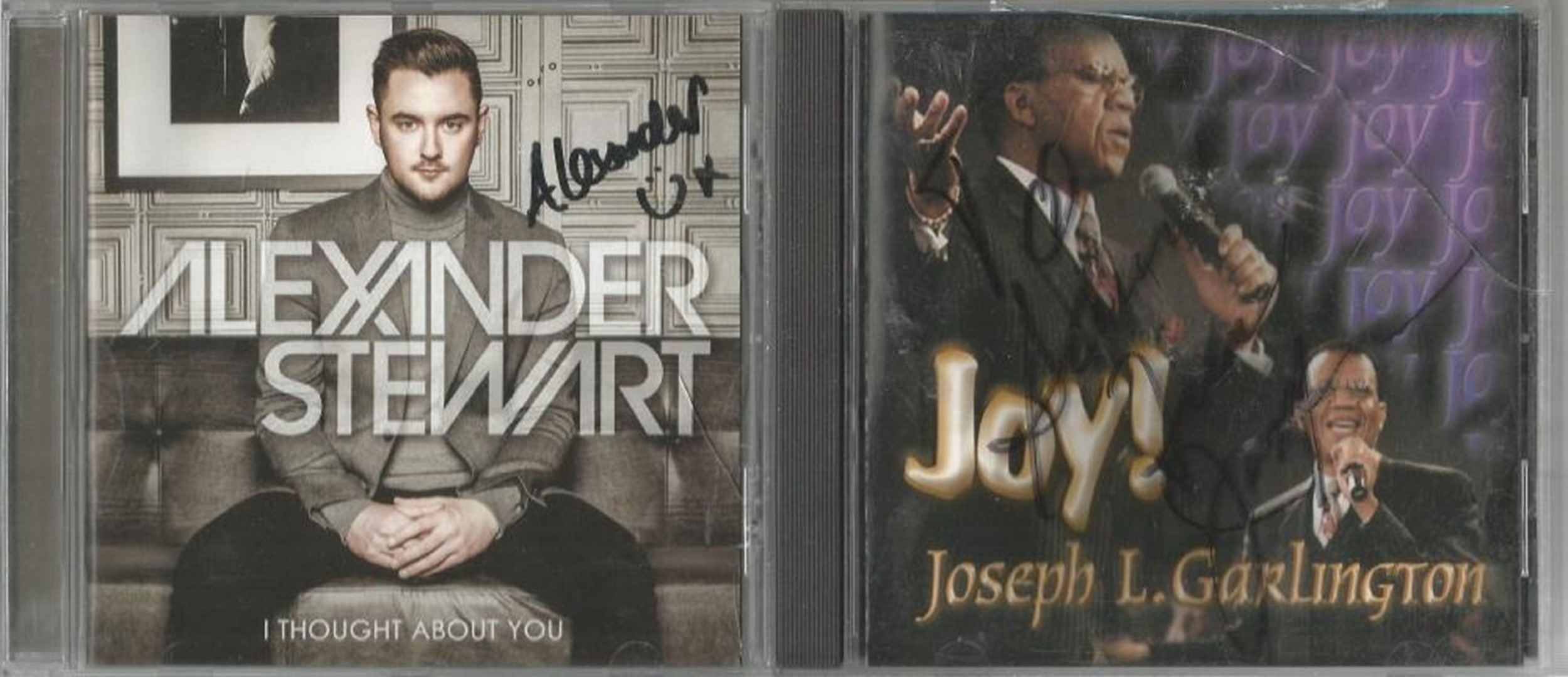 6 Signed CDs Including Joseph L Garlington Joy Disc Included, Compilation Golden Italian Hits Disc