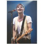 Dan Gillespie Sells Lead Singer The Feeling Music Signed 12 x 8 Colour Photograph. Good condition.