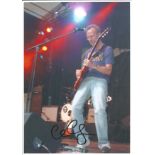 Clem Clempson Music Signed 12 x 8 Colour Photograph. Good condition. All autographs come with a