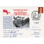 WW2 Navy cover Multi signed FDC. To Commemorate The Fiftieth Anniversary Of The Sinking Of U 379