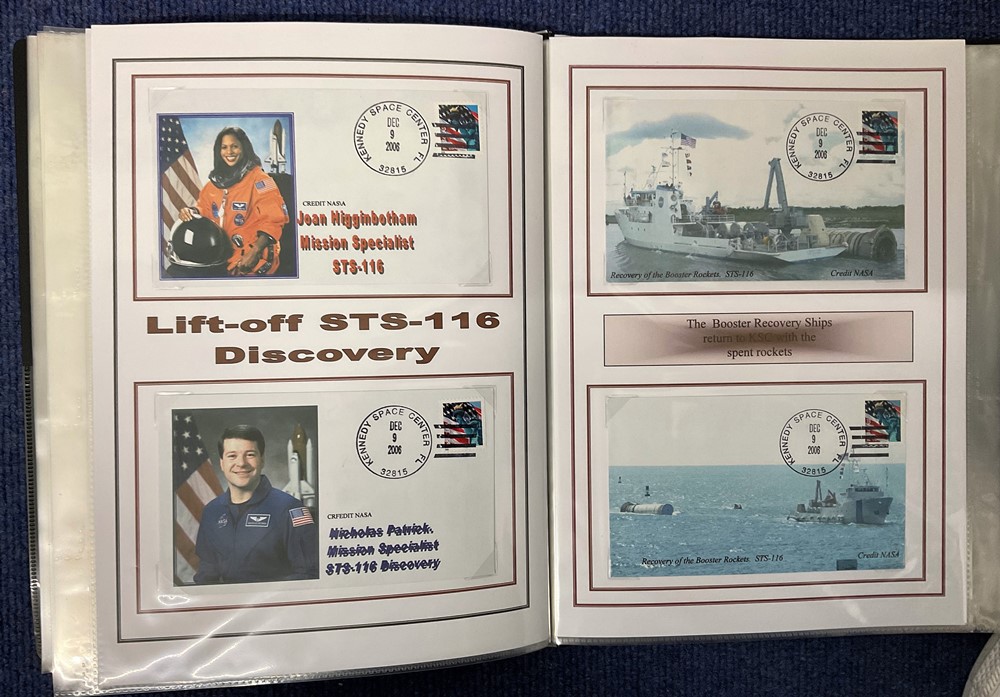 94 Space Exploration FDC with Stamps and FDI Postmarks, Housed in a Binder with Stunning NASA - Image 10 of 12