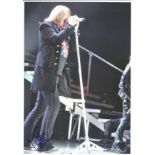 Joe Elliot Def Leopard Music Signed 12 x 8 Colour Photograph. Good condition. All autographs come