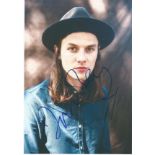 James Bay Music Signed 12 x 8 Colour Photograph. Good condition. All autographs come with a