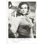 Honor Blackman signed 6x4 black and white photo. Good condition. All autographs come with a