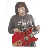 Joan Armatrading Music Signed 12 x 8 Colour Photograph. Good condition. All autographs come with a