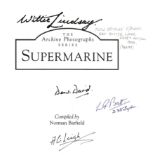 WW2. Norman Barfielf, SUPERMARINE Paperback Multi Signed book. First Edition. Good condition. All