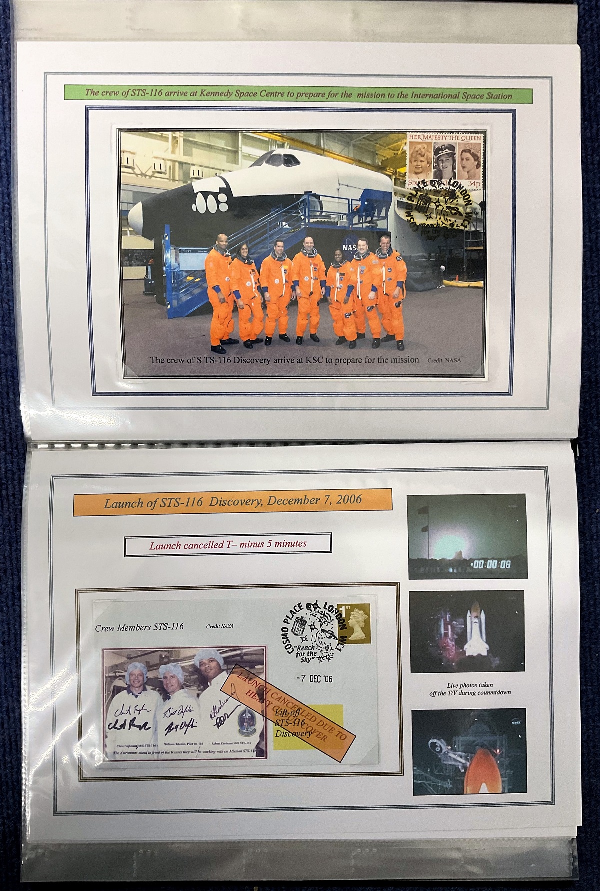 94 Space Exploration FDC with Stamps and FDI Postmarks, Housed in a Binder with Stunning NASA - Image 7 of 12