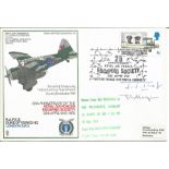 B. Morgan and J.J. Twist signed 25th Anniversary of the Royal Air Forces Escaping Society 25th April