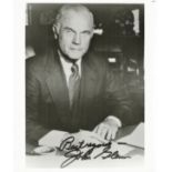 John Glenn signed 10x8 black and white photo. Good condition. All autographs come with a Certificate