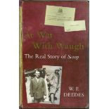 W.F. Deedes. A War With Waugh, The Real Story Of Scoop. A WW2 First Edition Hardback book in good