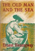 Hardback Book The Old Man and the Sea by Ernest Hemingway 1953 First Illustrated Edition