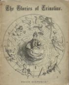 Softback Book The Glories of Crinoline by A Doctor of Philosophy third Edition 1866 published by