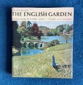 Signed Hardback Book The English Garden by Edward Hyams Signed by Diana Barnato Walker MBE this Book