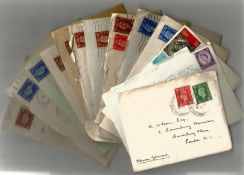 1940s 1960s Personal Correspondence Collection with good used Stamps and possible Interesting