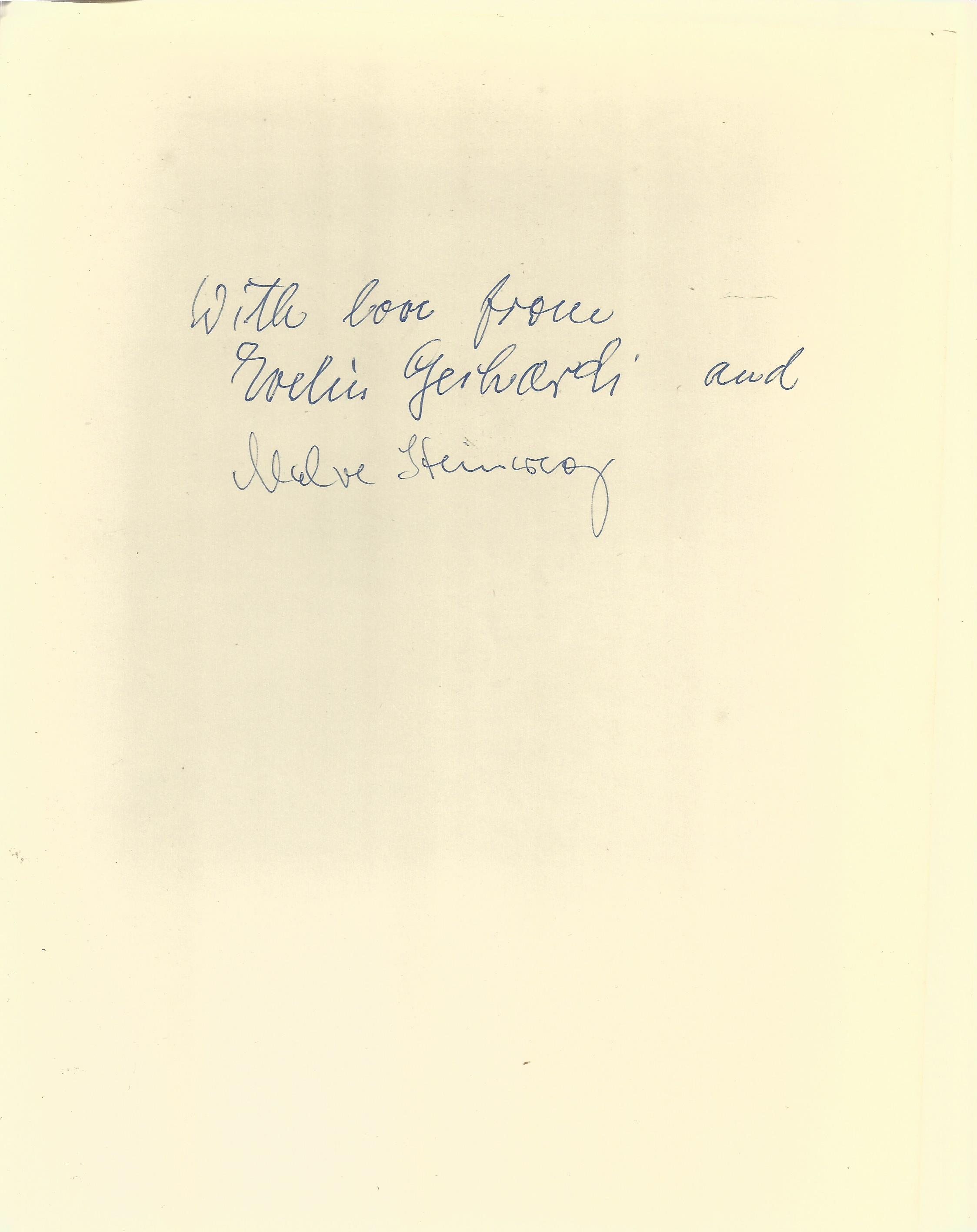 Signed Softback Book W. Tell by Ida Gerhardi 1977 with a dedication on the first page good - Image 3 of 3