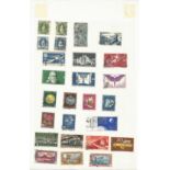 Switzerland, 1900/1950, stamps on loose sheet, approx. 20. Good condition. We combine postage on