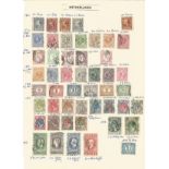 Netherlands, 1867/1913, stamps on loose sheet, approx. 40. Good condition. We combine postage on