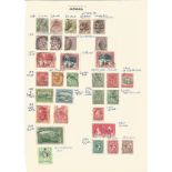 Jamaica, stamps on loose sheet, 1850/1938, approx. 30. Good condition. We combine postage on