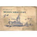 Player's Cigarette Cards, Album of Modern Naval Craft, 1939, 50 cards. Good condition. We combine