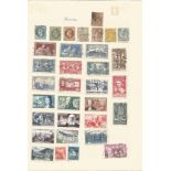 France, stamps on loose sheet, approx. 30. Good condition. We combine postage on multiple winning