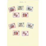 Great Britain, 1981/1983, stamps on loose sheets, approx. 150. Good condition. We combine postage on