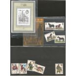 Odds and ends, Great Britain miniature sheet and presentation pack, Isle of Man 3 presentation