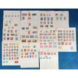 Worldwide stamp collection. Countries included are Lagos, Romania, Russia, Bolivia, Brazil,