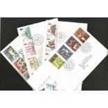 Great Britain, First Day Covers, 1980-1983, approx. 30. Good condition. We combine postage on